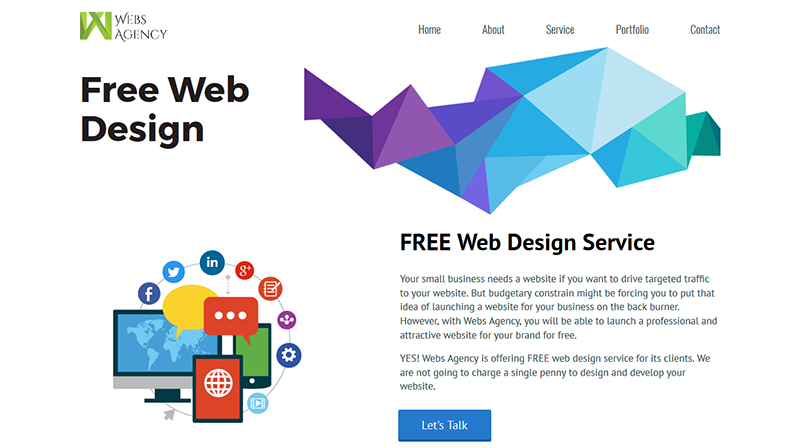Webs Agency Website Builder