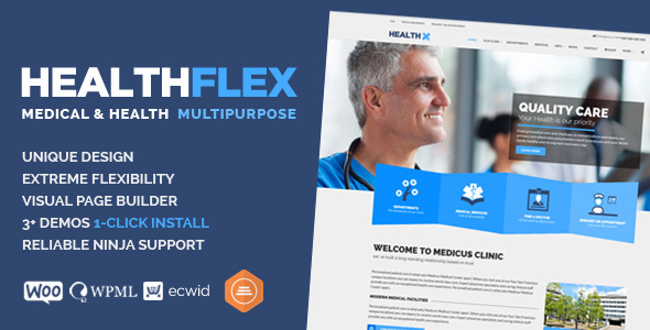 HealthFlex WordPress Theme
