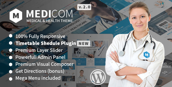 Medicom WordPress Theme