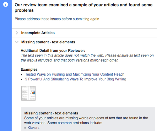 facebook-instant-articles-not-approved