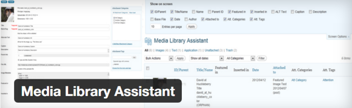Media Library Assistant