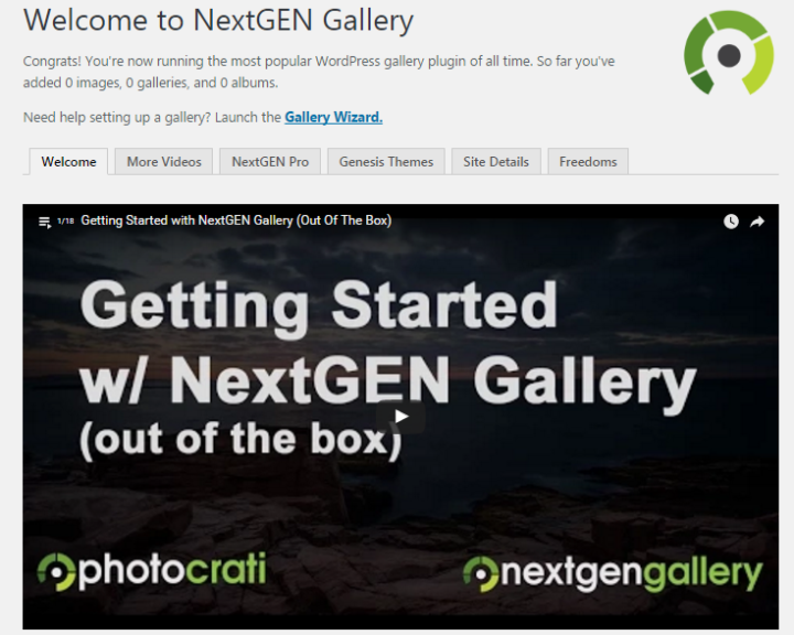 Welcome to NextGEN Gallery