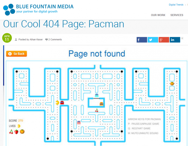 404 Error Pages