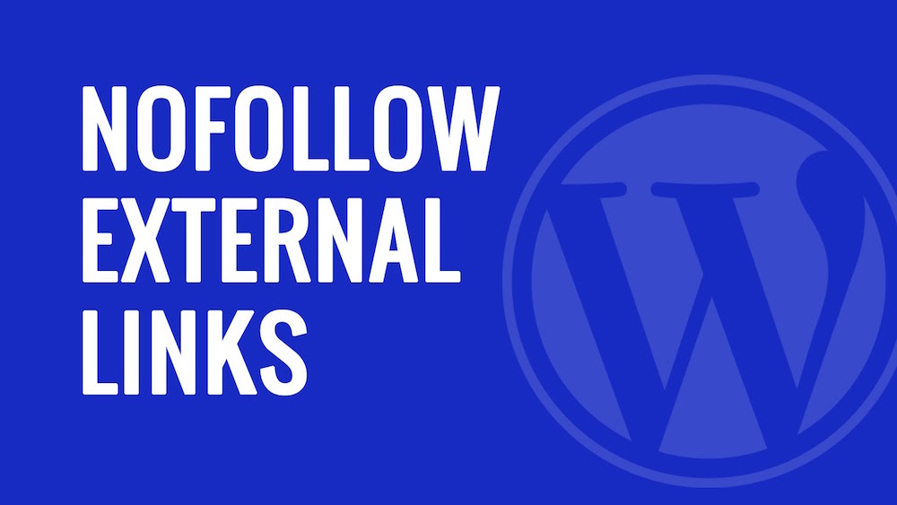 NoFollow external links